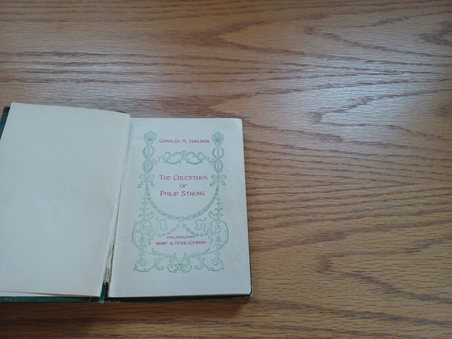 The Crucifixion Of Philip Strong By Charles Sheldon