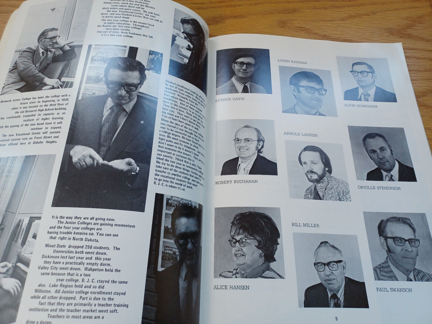 Campus 73 Volume I Bismarck Junior College Yearbook