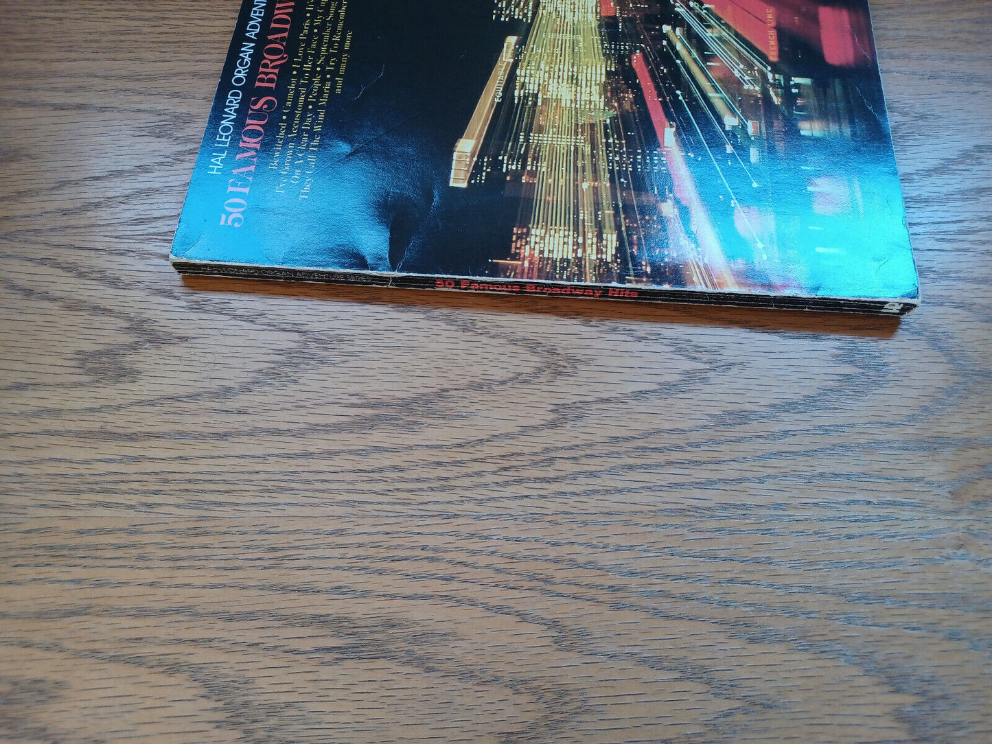 50 Famous Broadway Hits Hal Leonard Organ Adventure Series