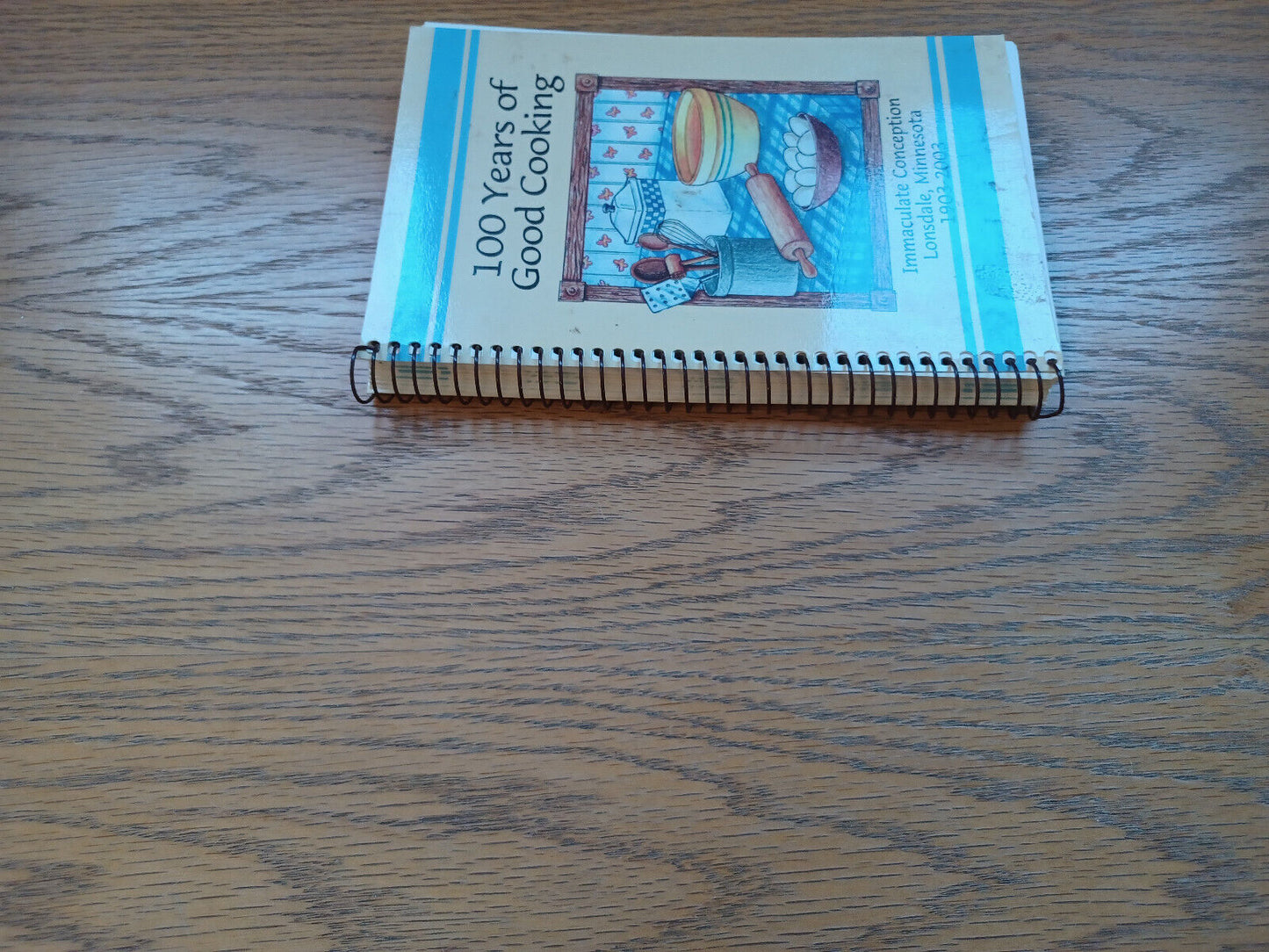 100 Years Of Good Cooking Immaculate Conception 1903-2003