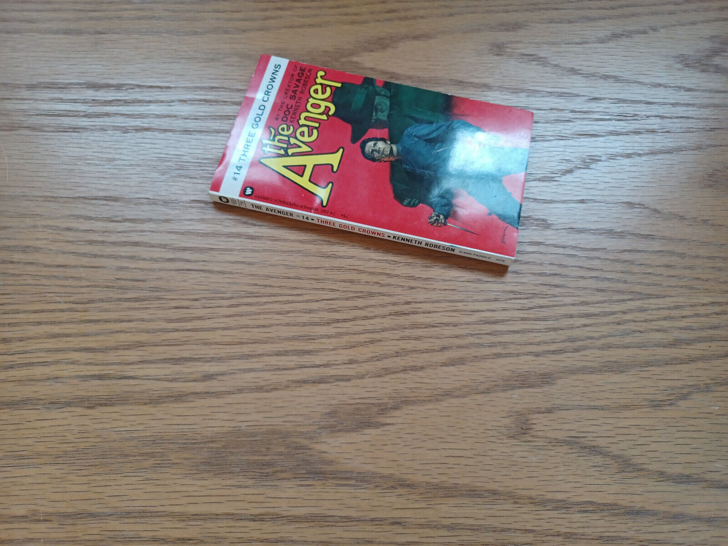 The Avenger The Gold Crowns By Kenneth Robeson 1973