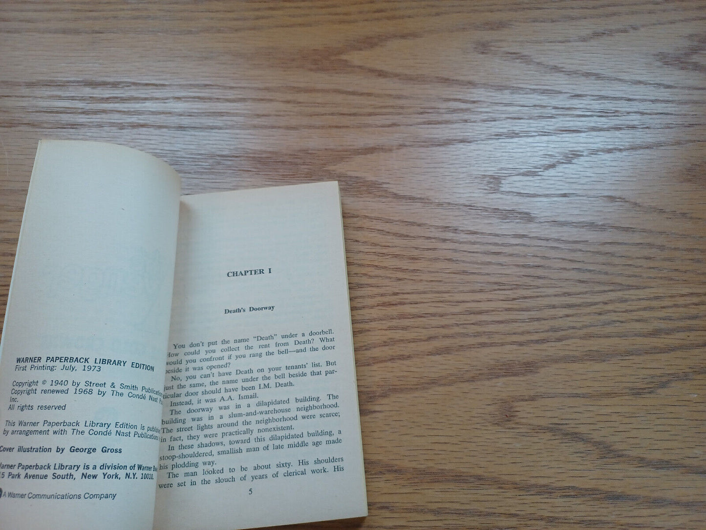 The Avenger The Gold Crowns By Kenneth Robeson 1973