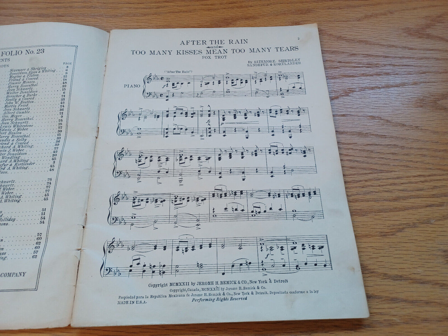 Star Dance Folio No 23 For Piano Solo 1922 J Bodewalt Lampe