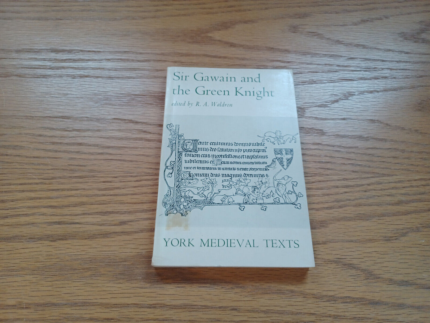 Sir Gawain And Green Knight By R A Waldron 1970