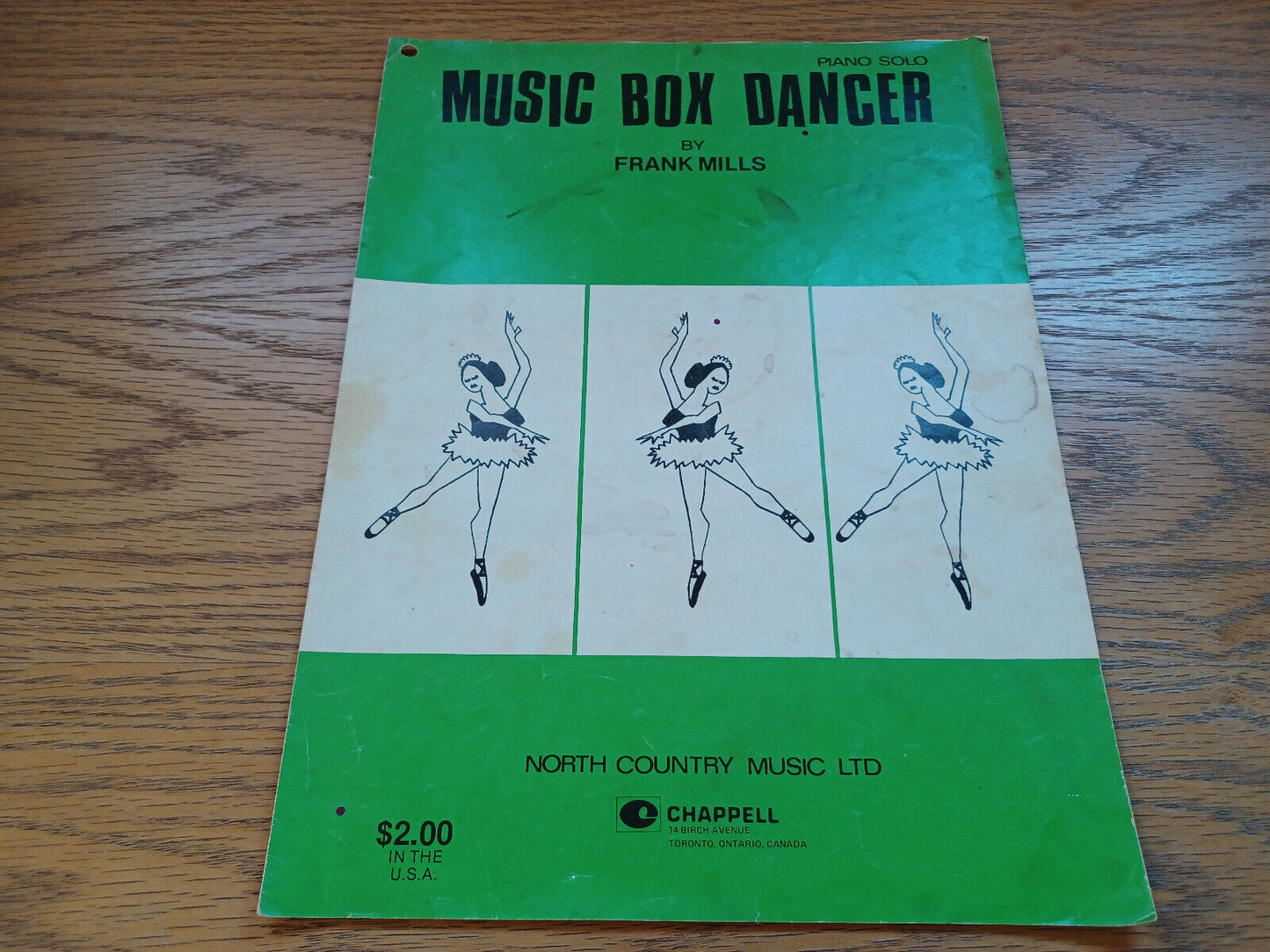Music Box Dancer Piano Solo Frank Mills 1974