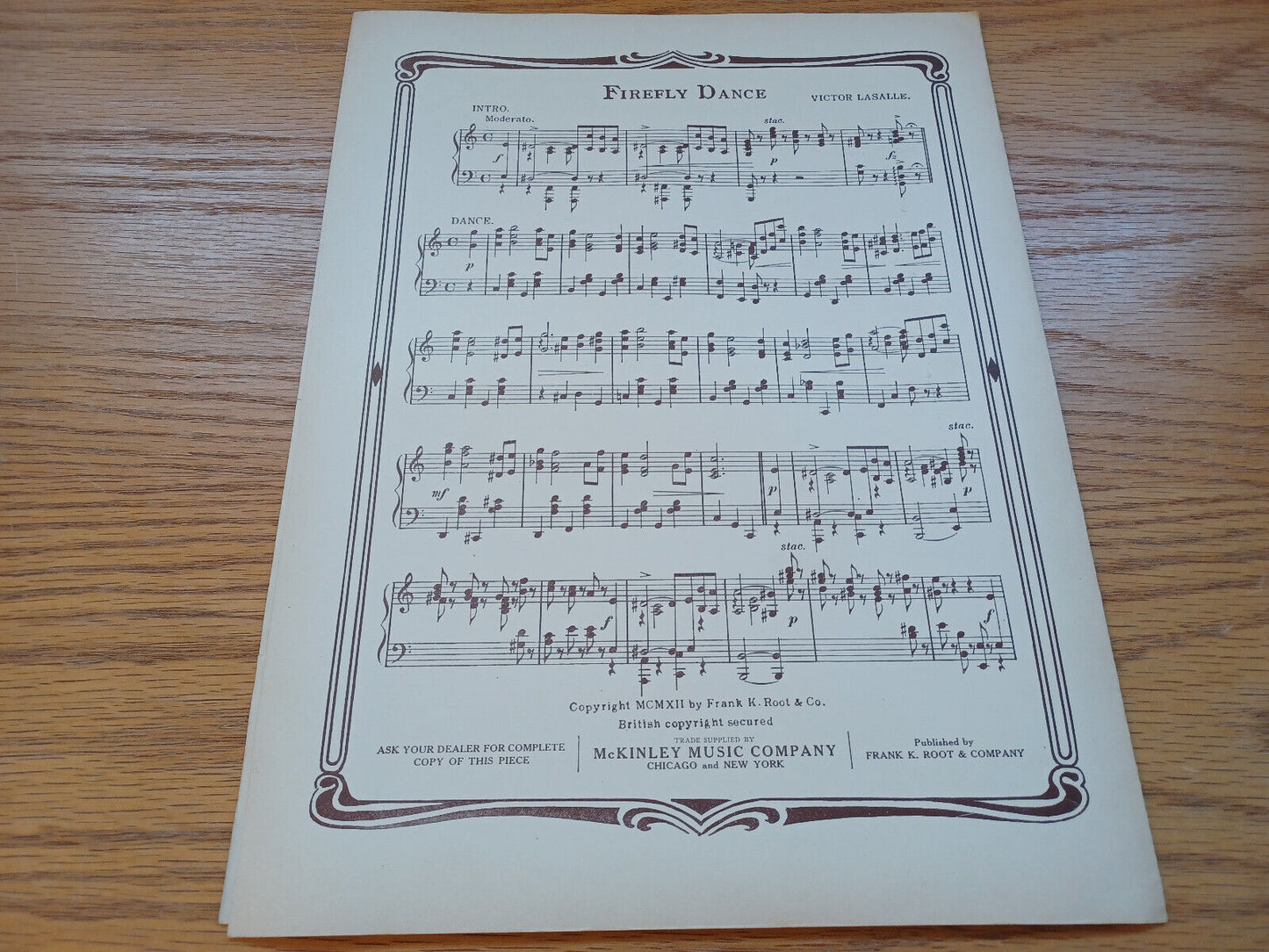 Jolly Jack Frost Polka J S Fearis 1906