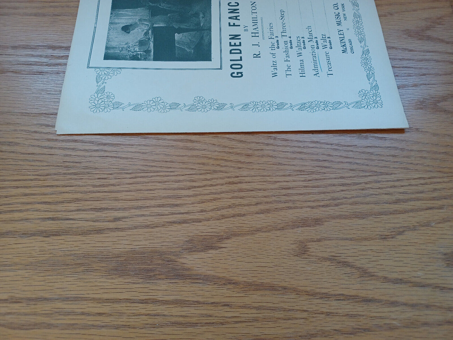 Admiration March R J Hamilton 1904