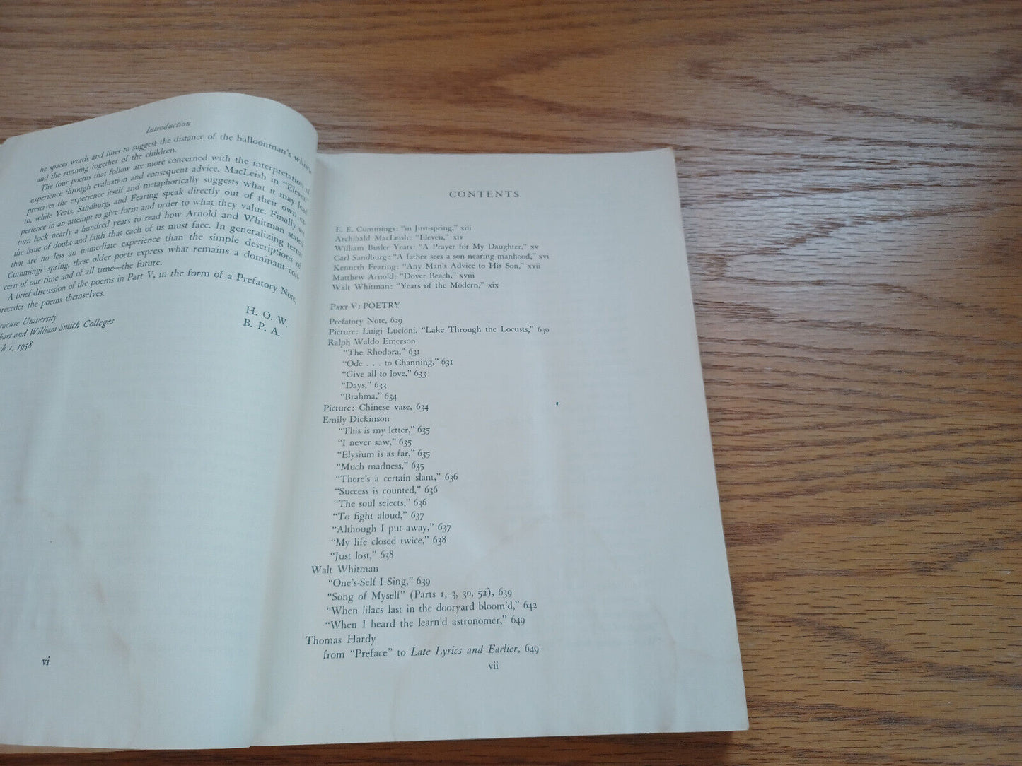Poetry From Literature For Our Time By Harlow Waite 1958