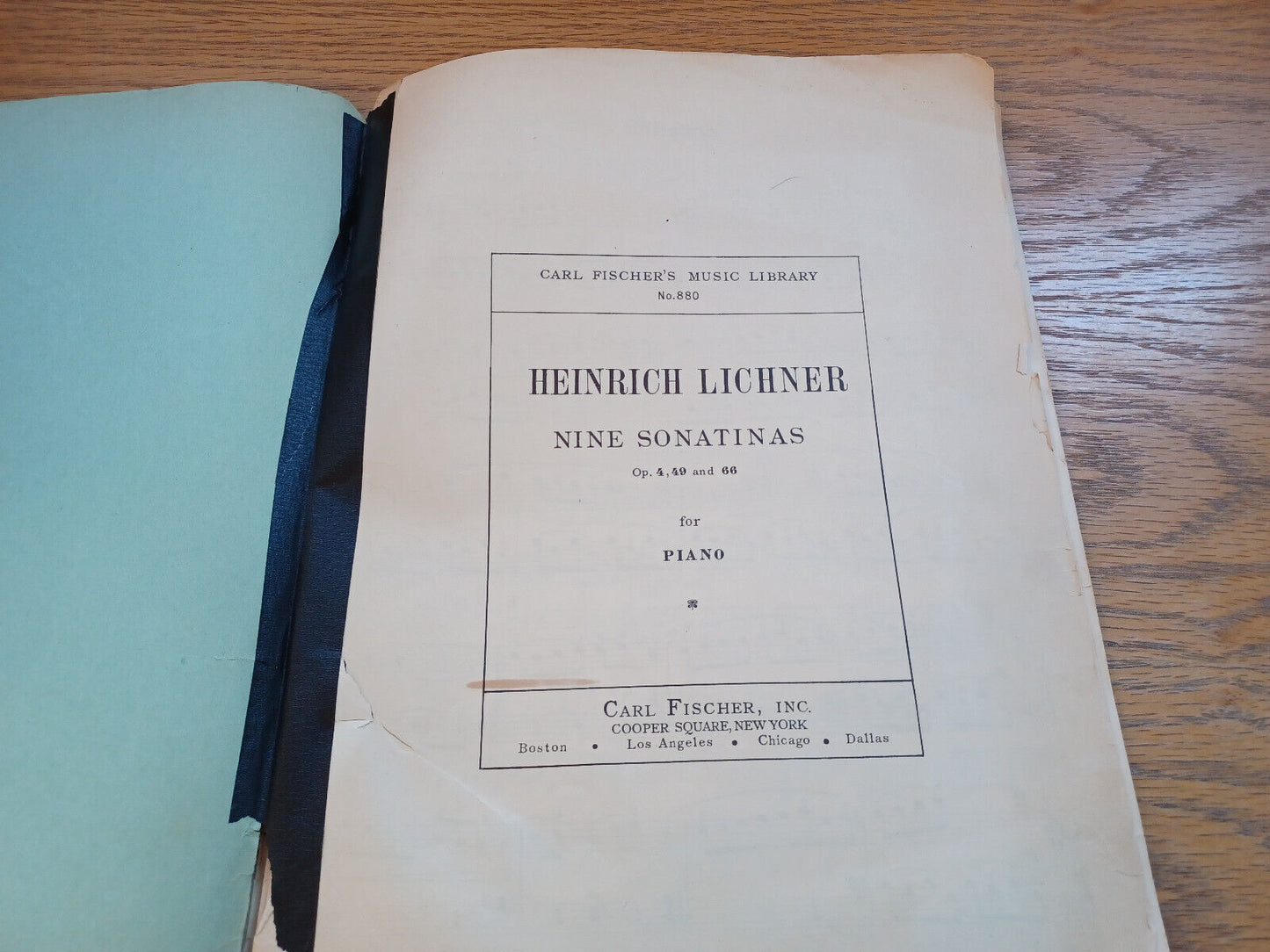 Heinrich Lichner Nine Sonatinas Op 4 49 66 For Piano 1909