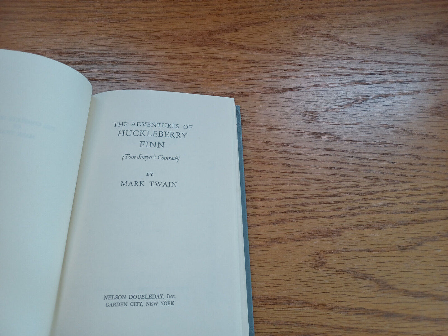 Adventures Of Huckleberry Finn By Mark Twain