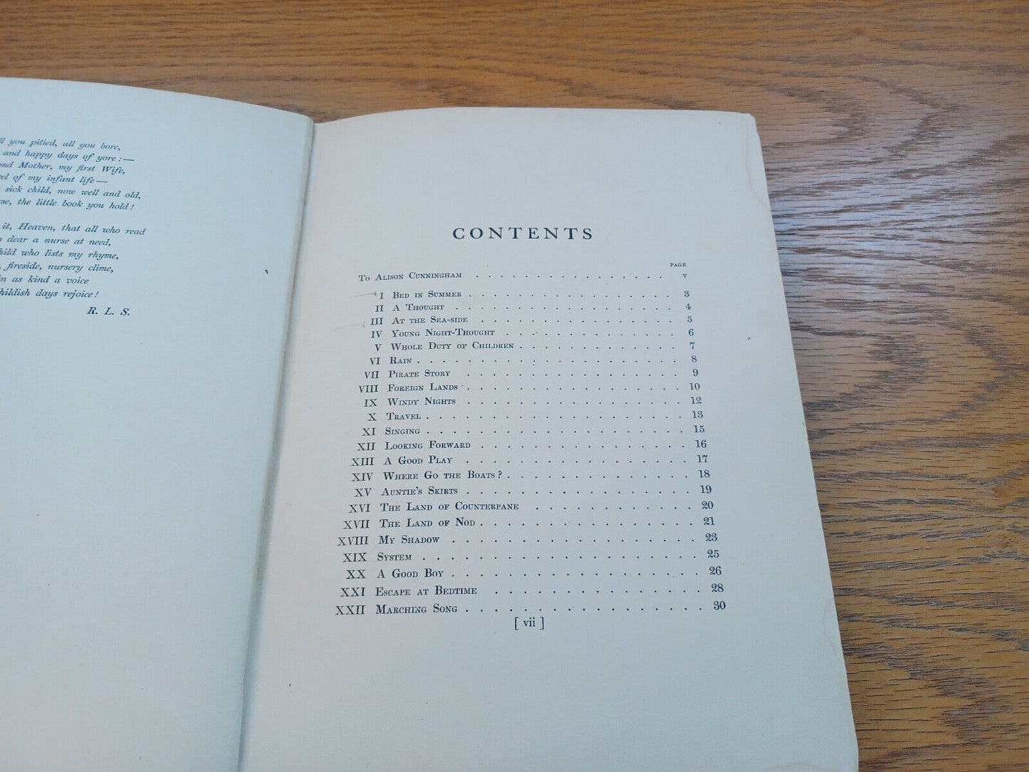 A Child'S Garden Of Verses Robert Louis Stevenson 1905 Illustrated