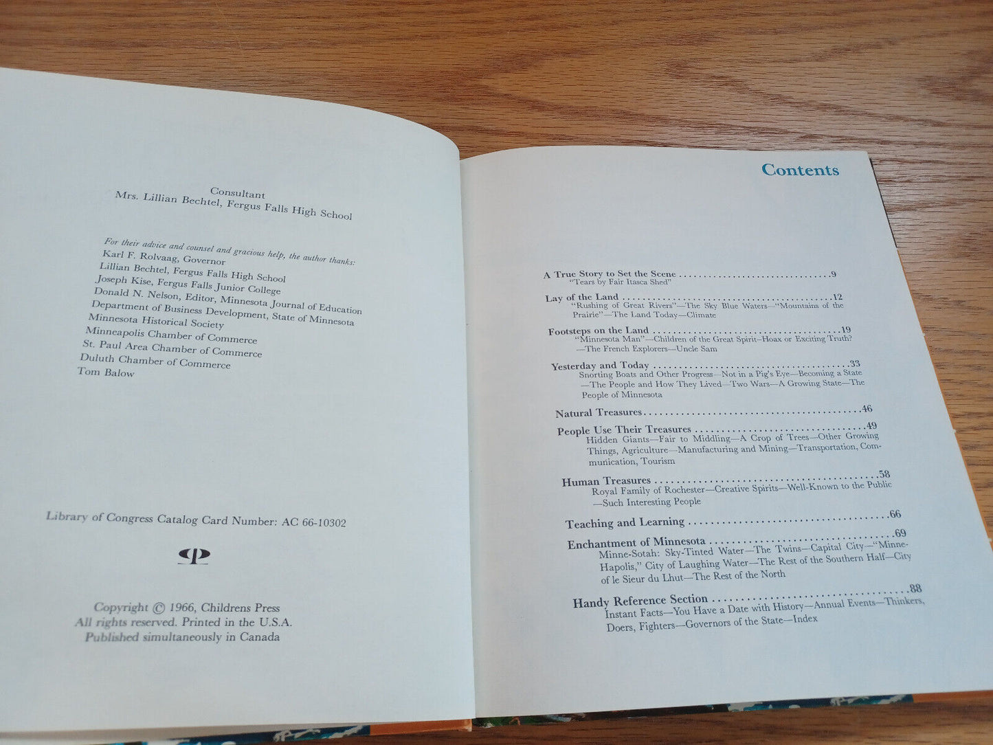Enchantment Of America Minnesota By Allan Carpenter 1966