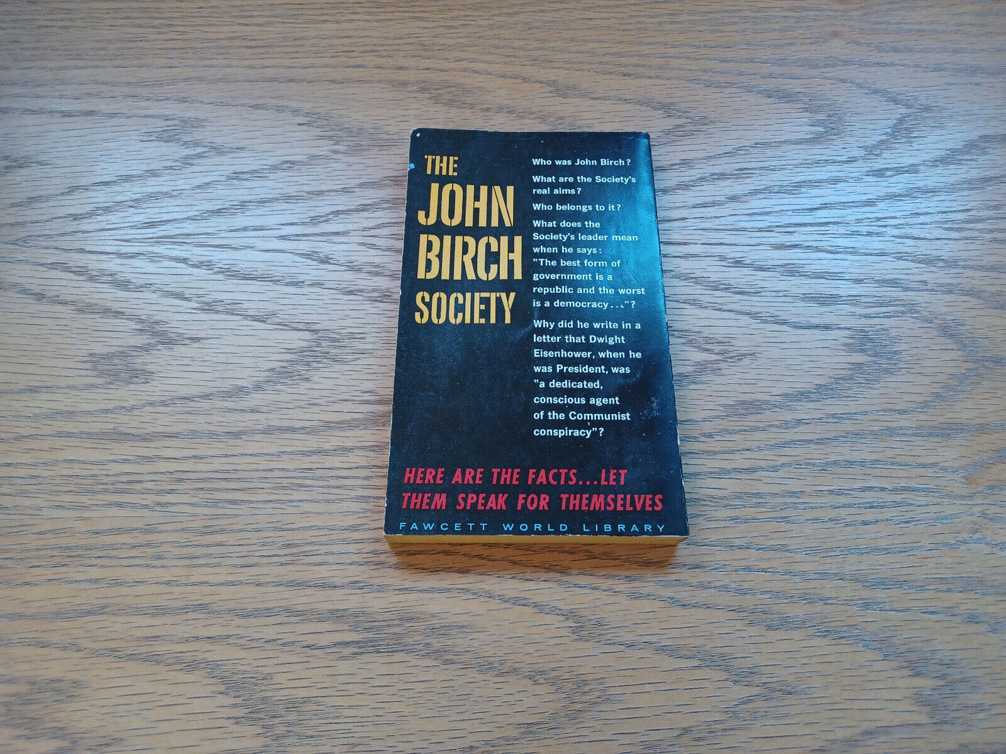Inside The John Birch Society Gene Grove 1961