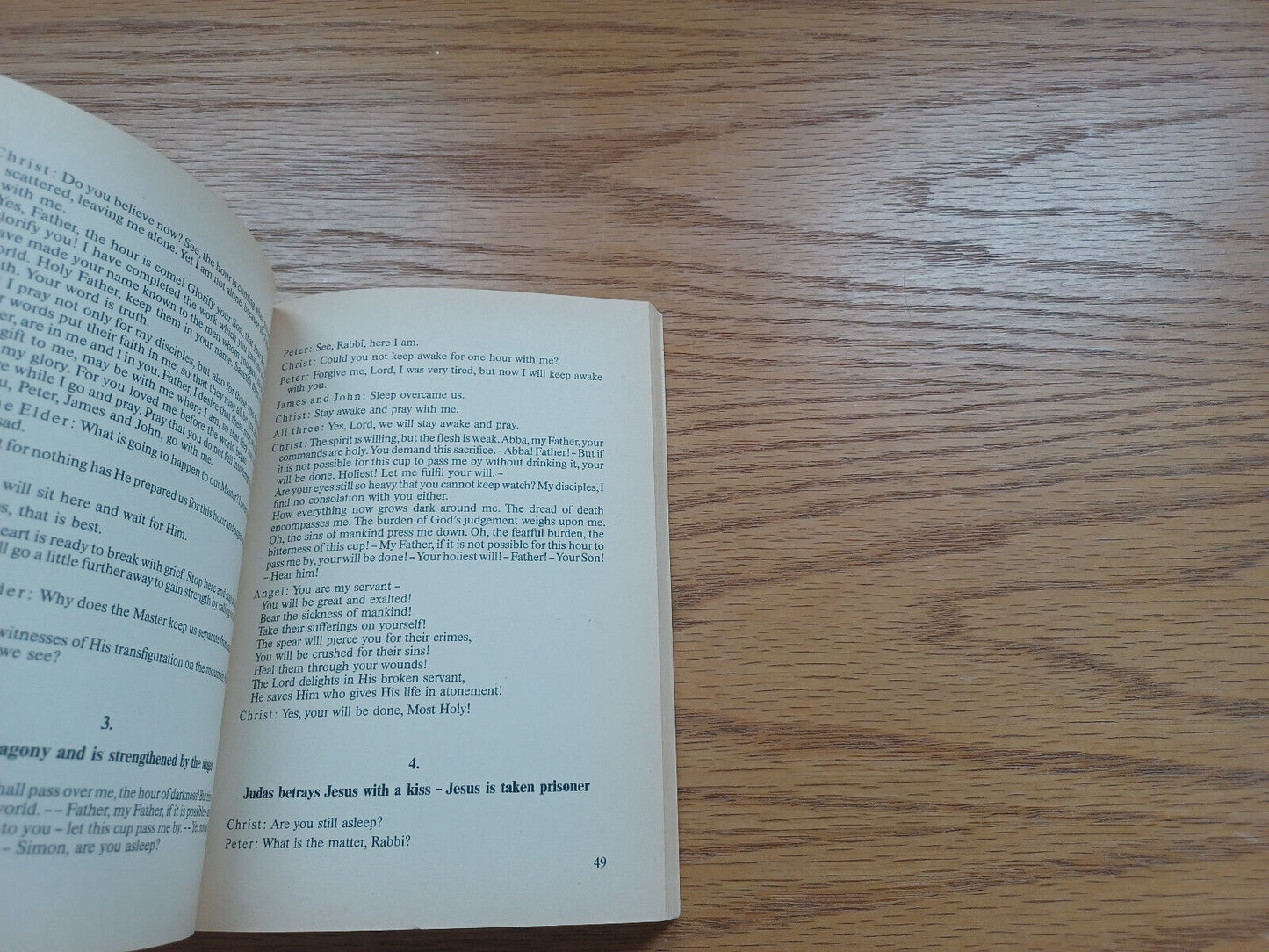 The Oberammergau Passion Play 1990 Text
