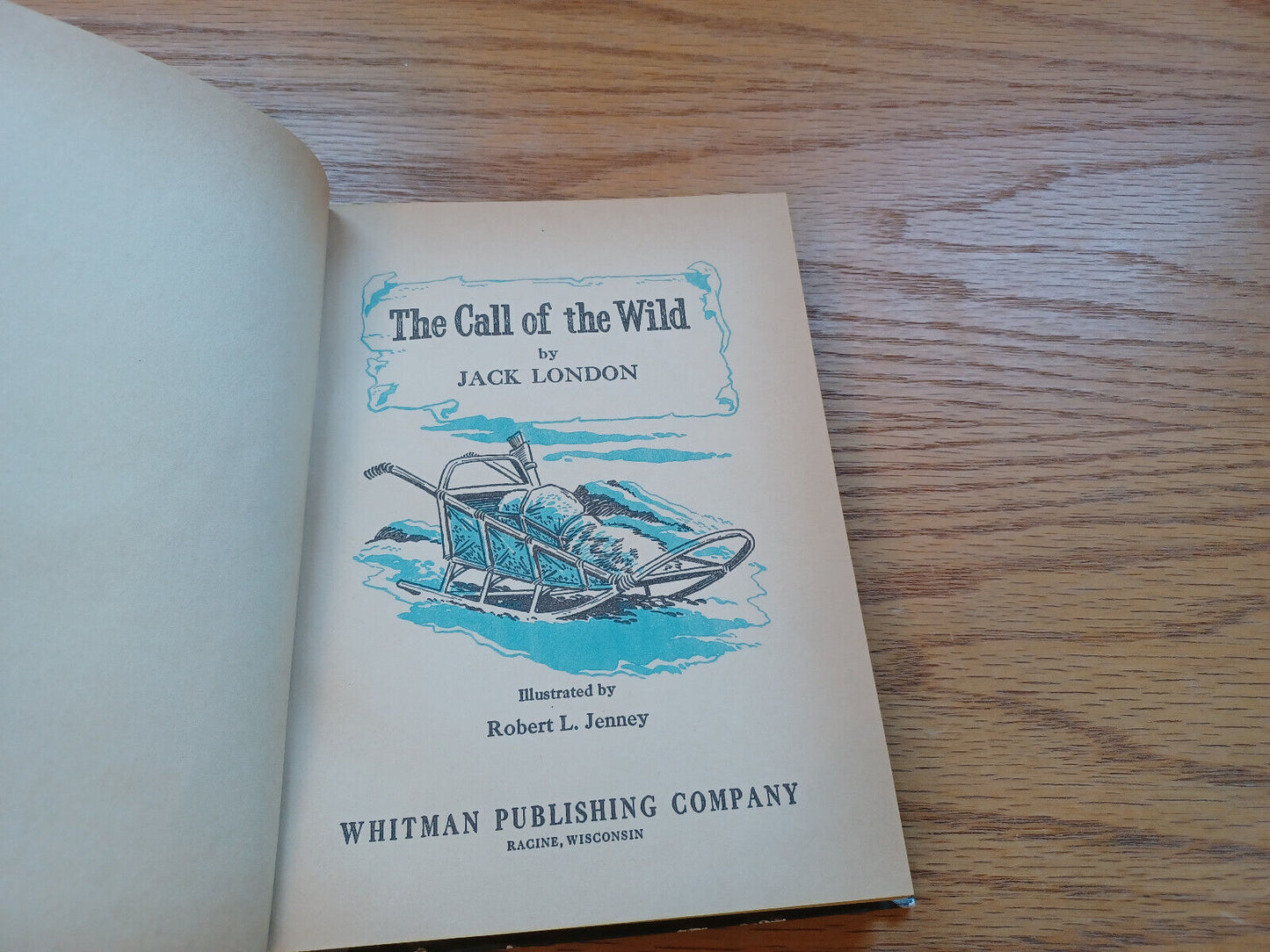 The Call Of The Wild Jack London Whitman Hardcover