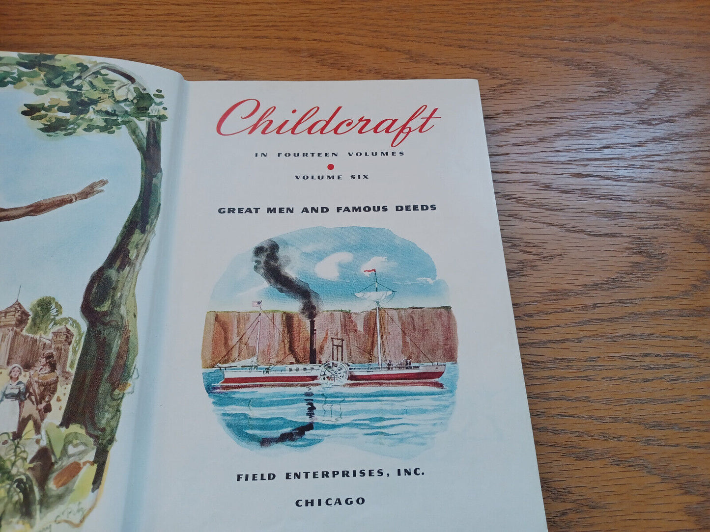 Childcraft 1949 Volume Six Great Men And Famous Deeds