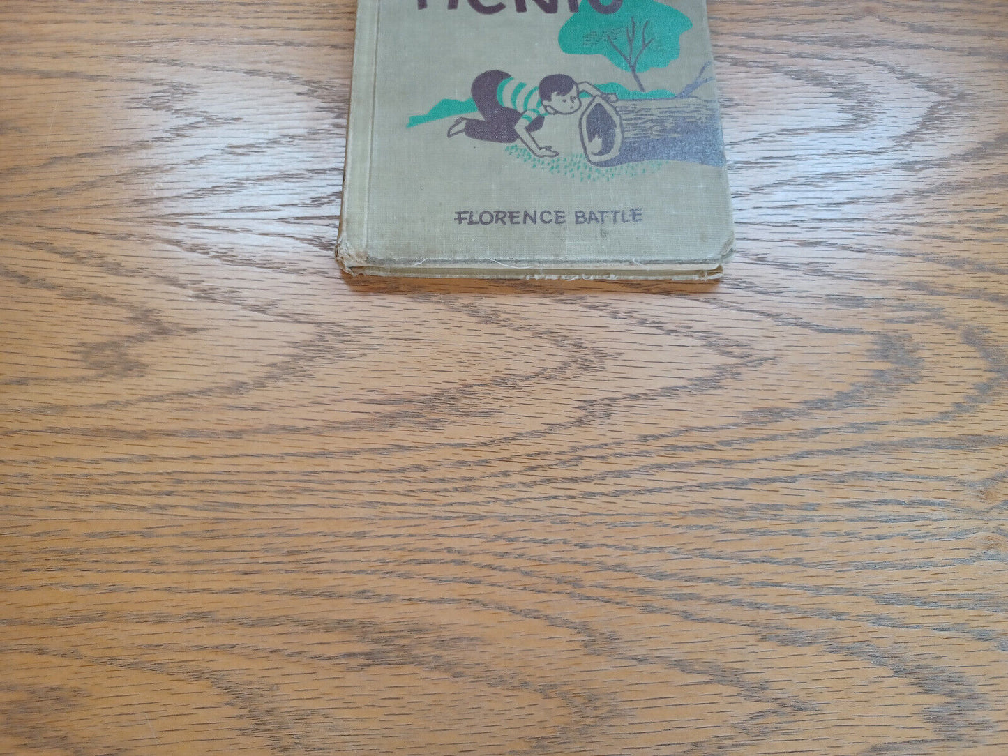 Jerry Goes on a Picnic Florence Battle 1952 Hardcover Beckley Cardy