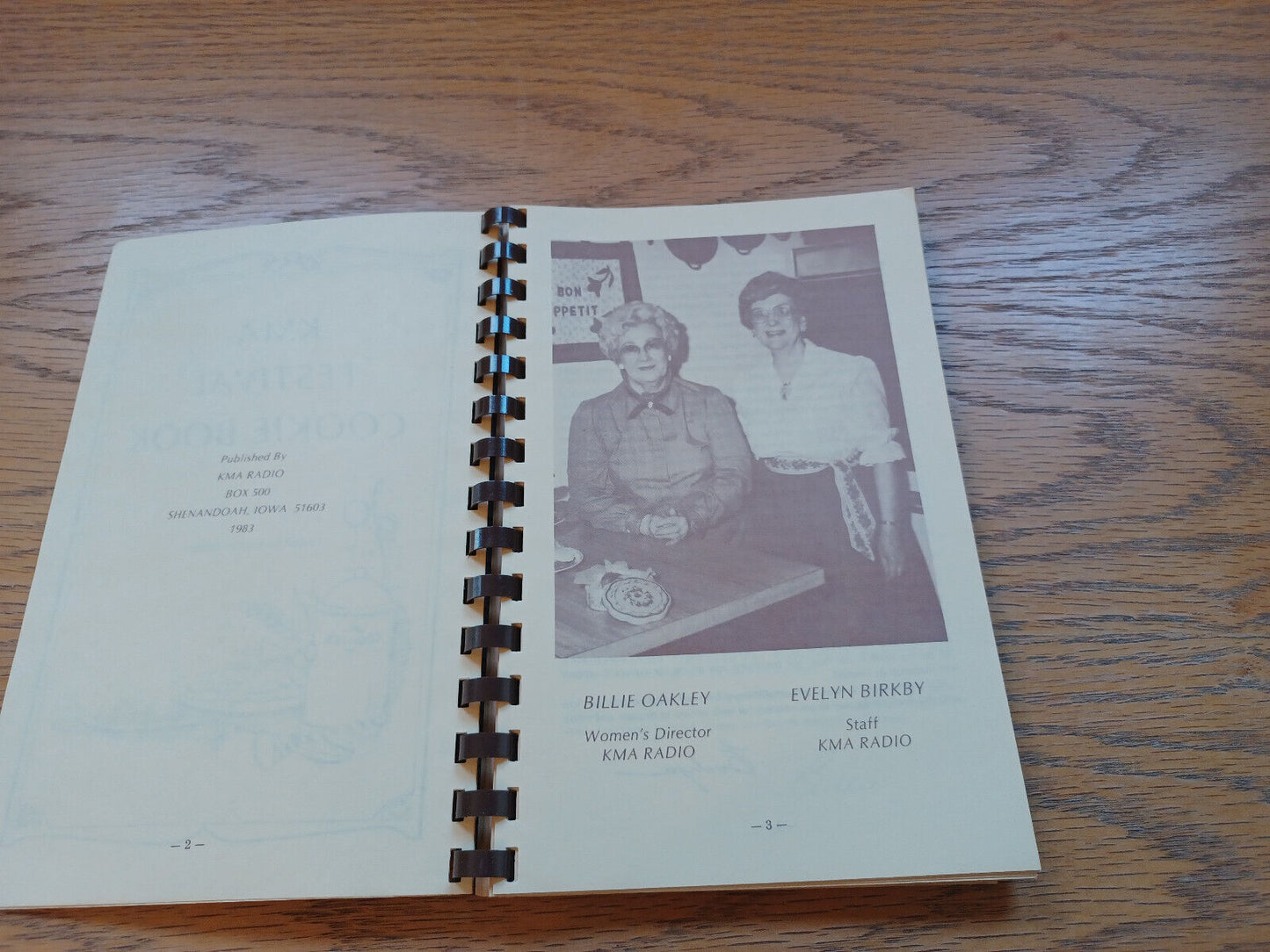 Kma Festival Cookie Book Evelyn Birkby 1983