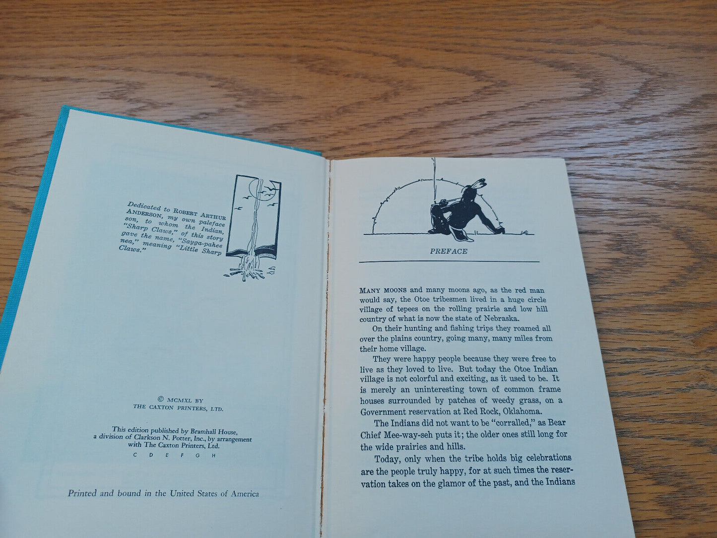 Indian Sleep Man Tales Bernice G Anderson Bramhall House 1940