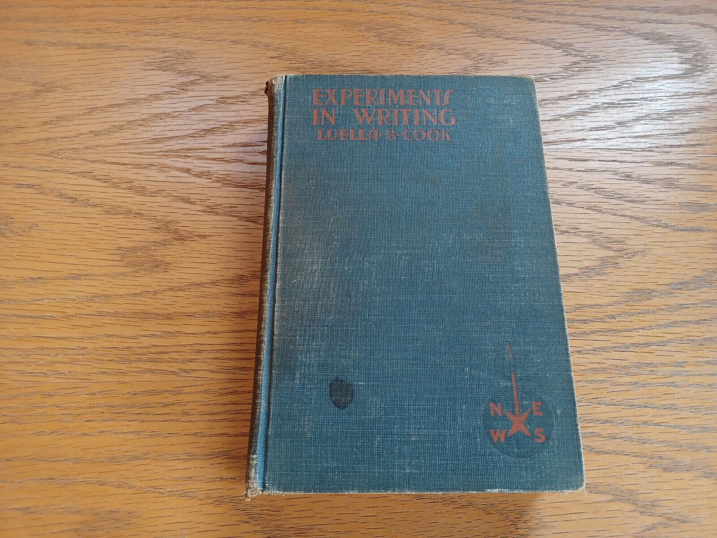 Experiments in Writing Luella B Cook 1927 Hardcover Harcourt Brace
