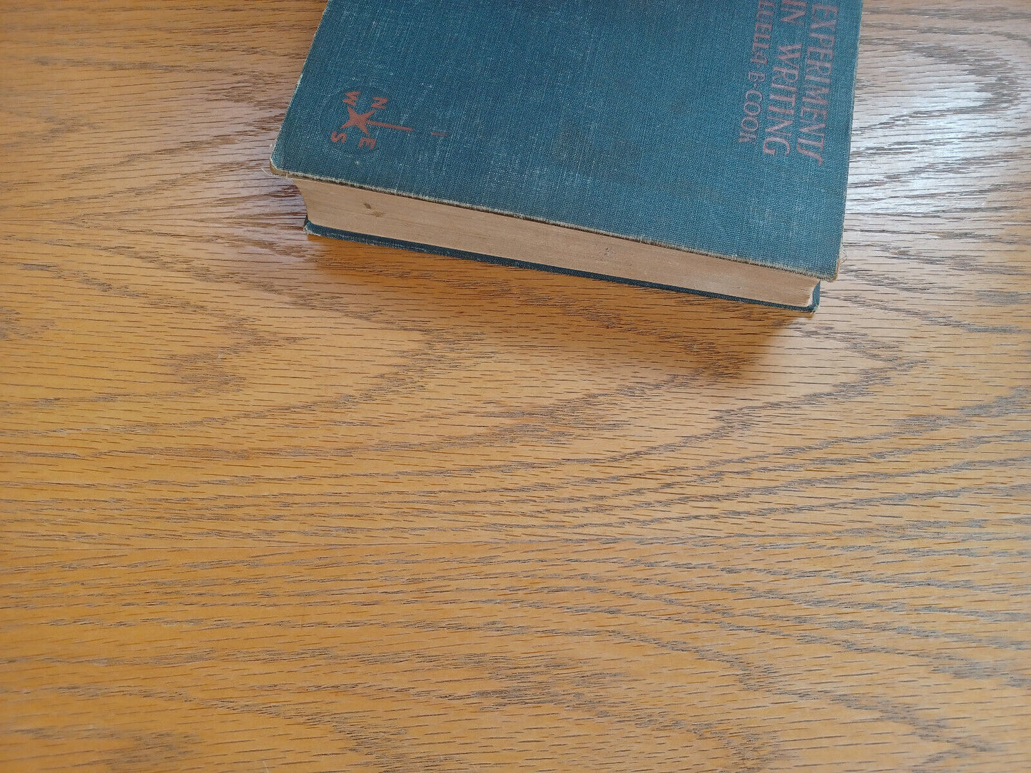 Experiments in Writing Luella B Cook 1927 Hardcover Harcourt Brace