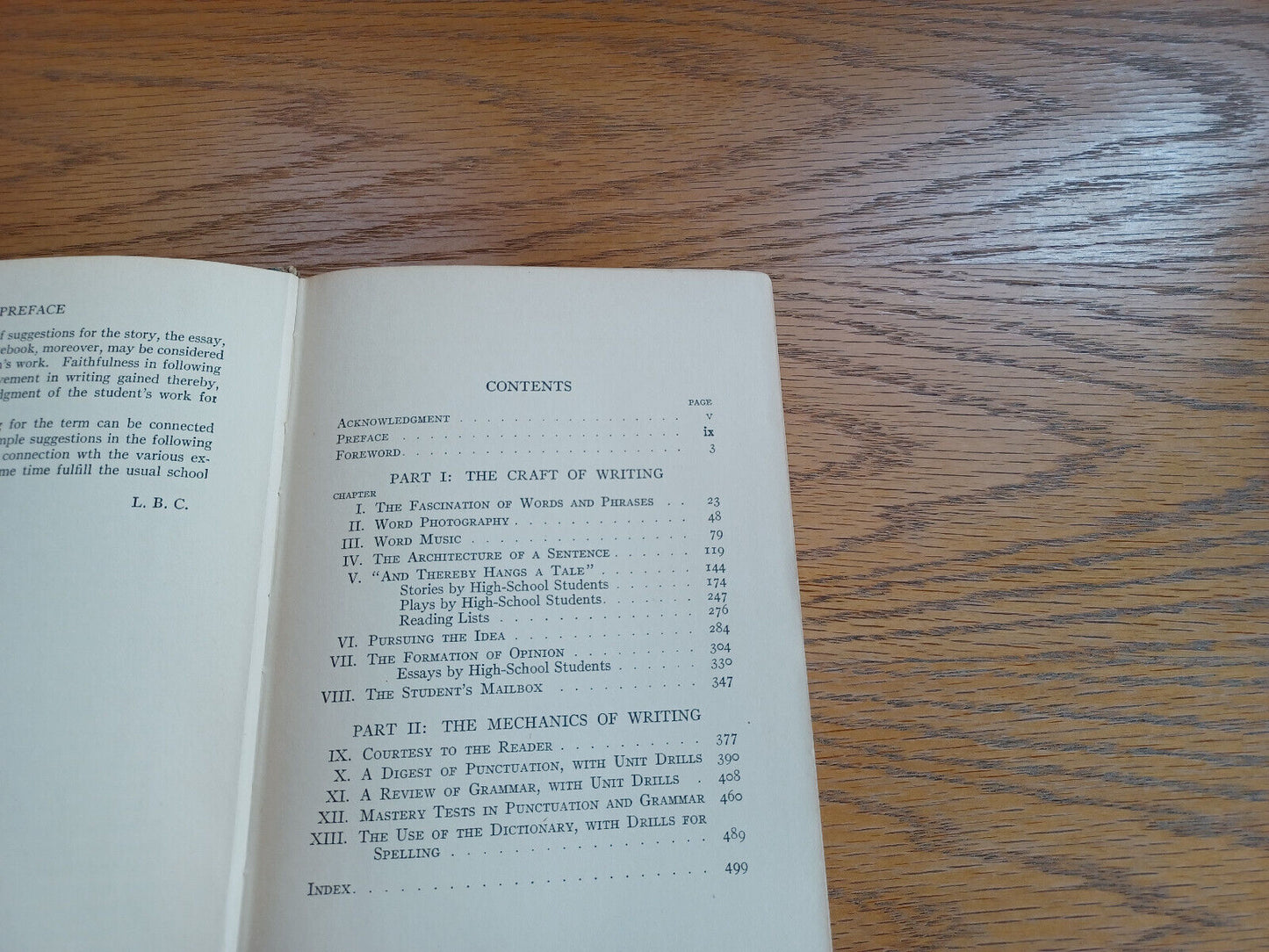Experiments in Writing Luella B Cook 1927 Hardcover Harcourt Brace