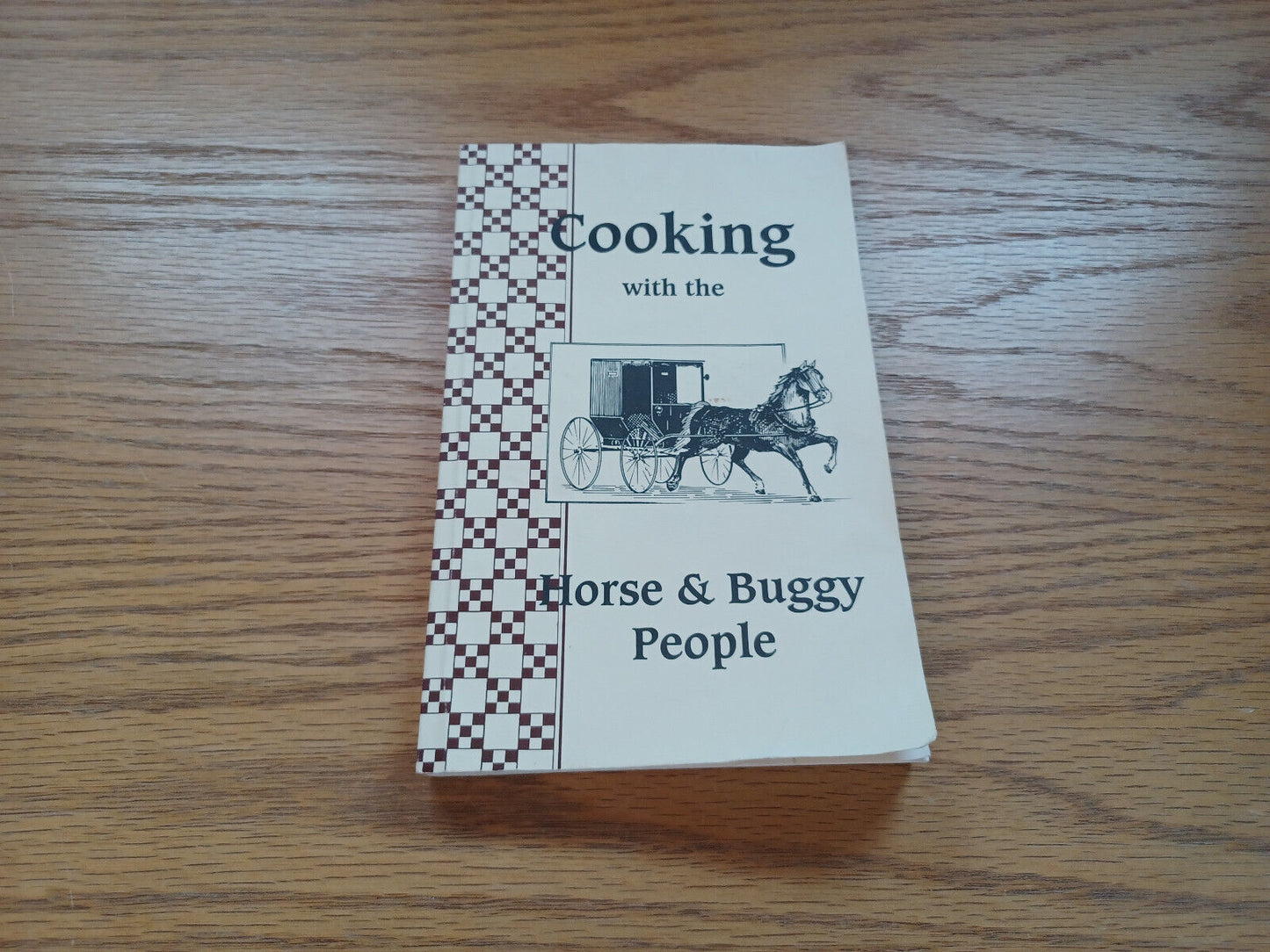 Cooking With The Horse And Buggy People 1994 Amish Cookbook