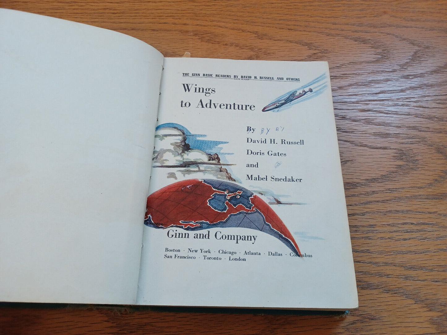 Wings To Adventure David H Russell 1953