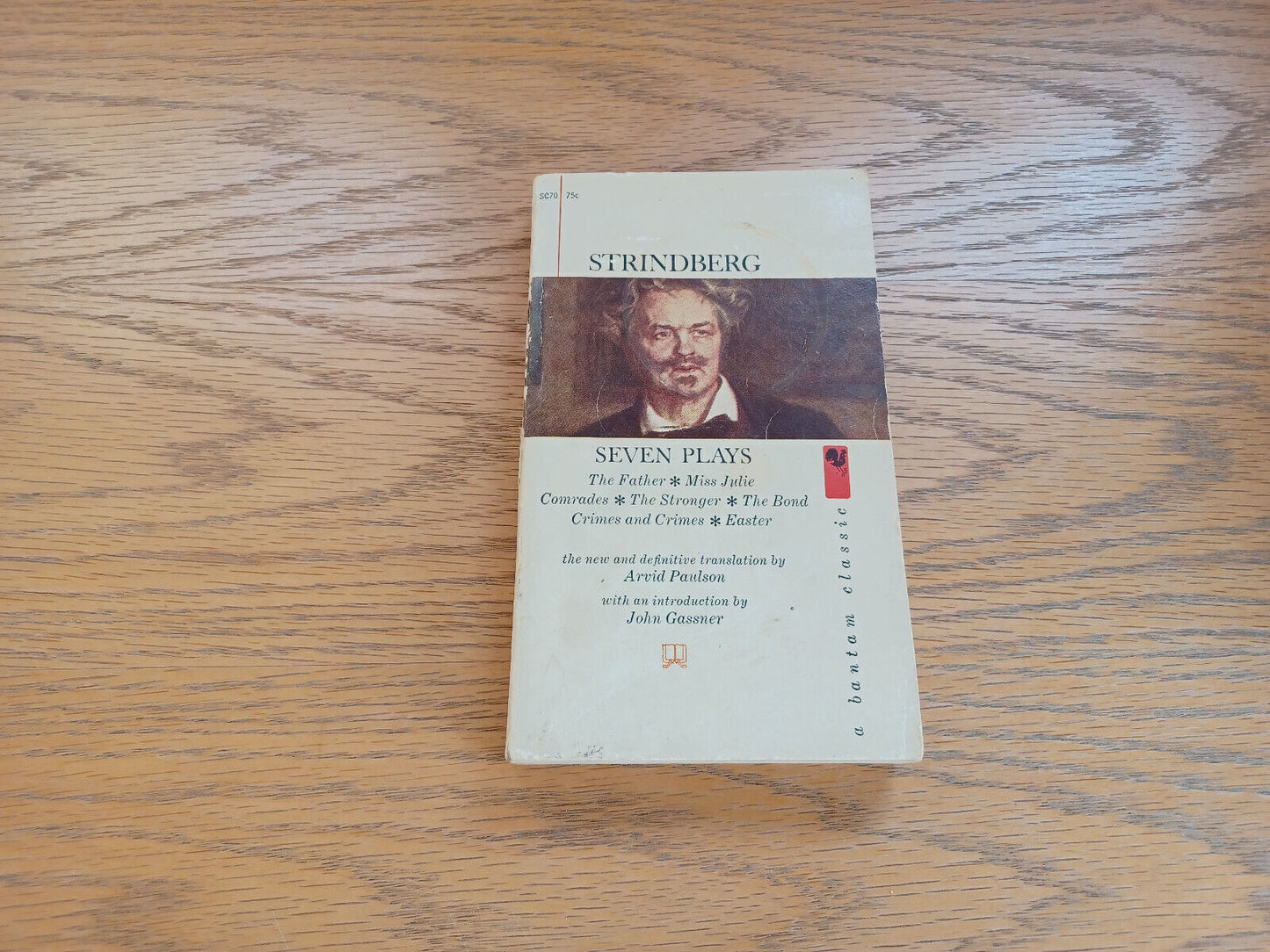Seven Plays August Strindberg 1960 Bantam Books Paperback
