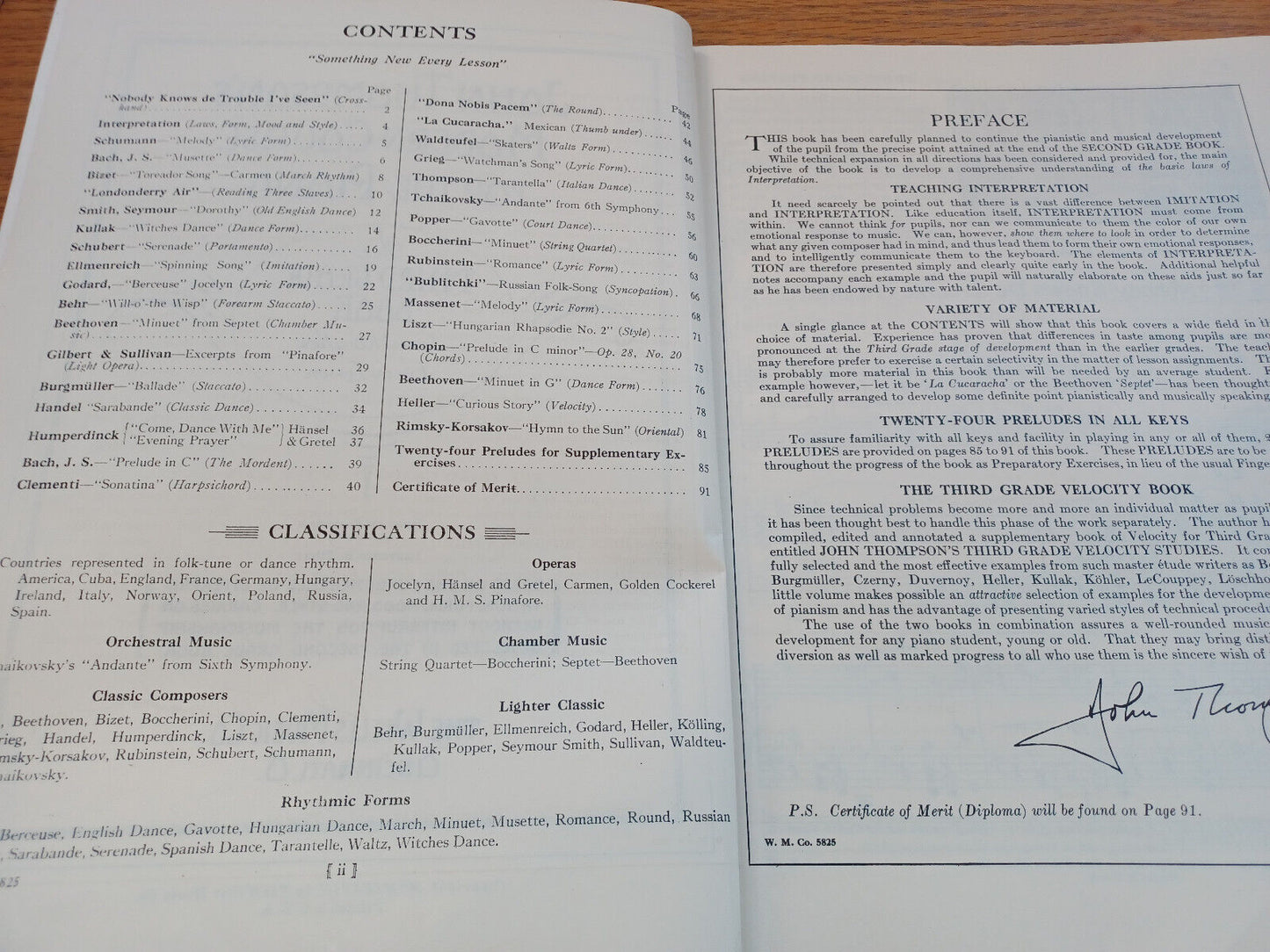 John Thompson'S Modern Course For The Piano Third Grade 1938