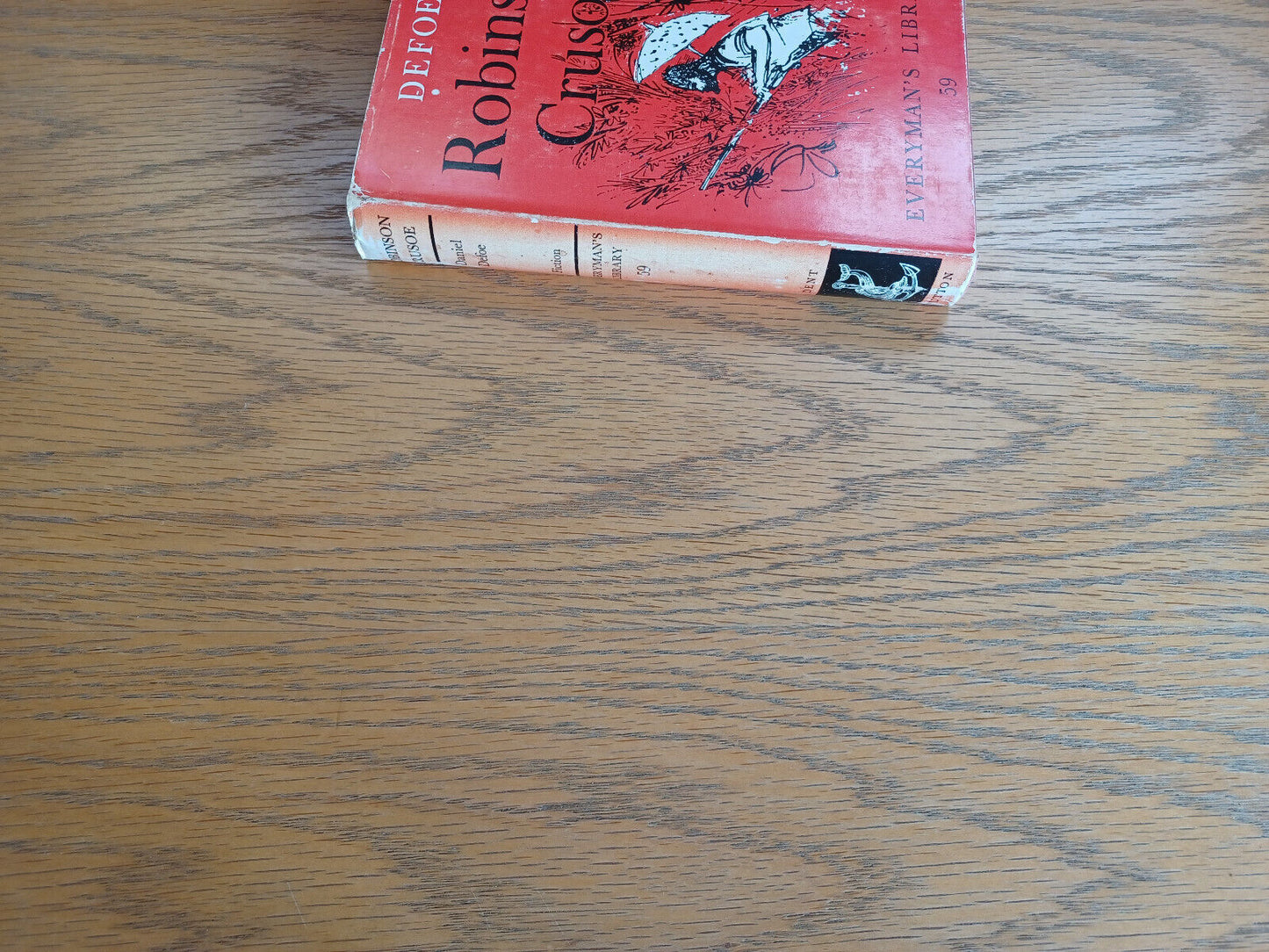 Robinson Crusoe Daniel Defoe 1960 Hardcover Dust Jacket E P Dutton