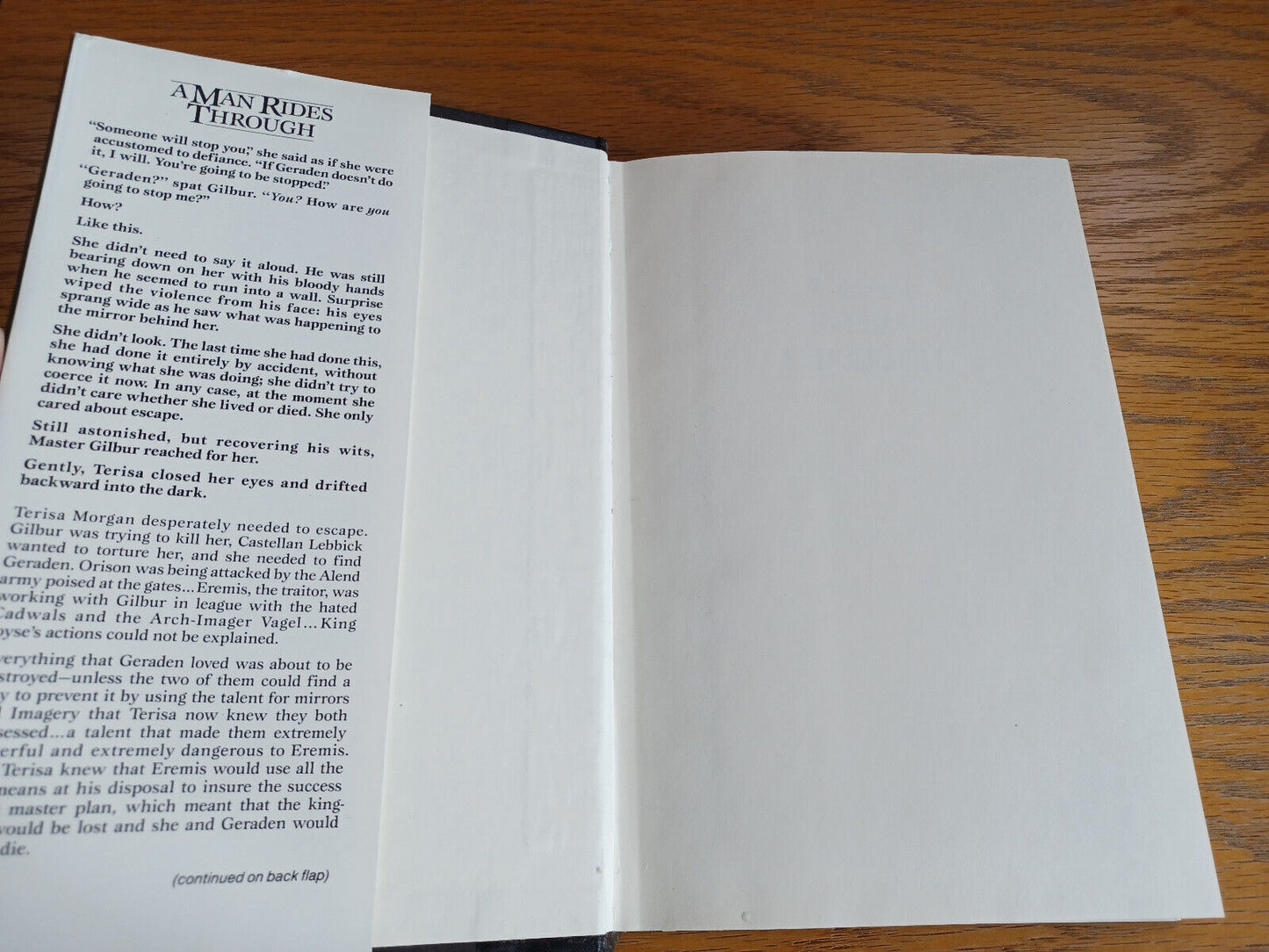 A Man Rides Through Stephen R Donaldson 1987 Del Rey Book Ballantine Books