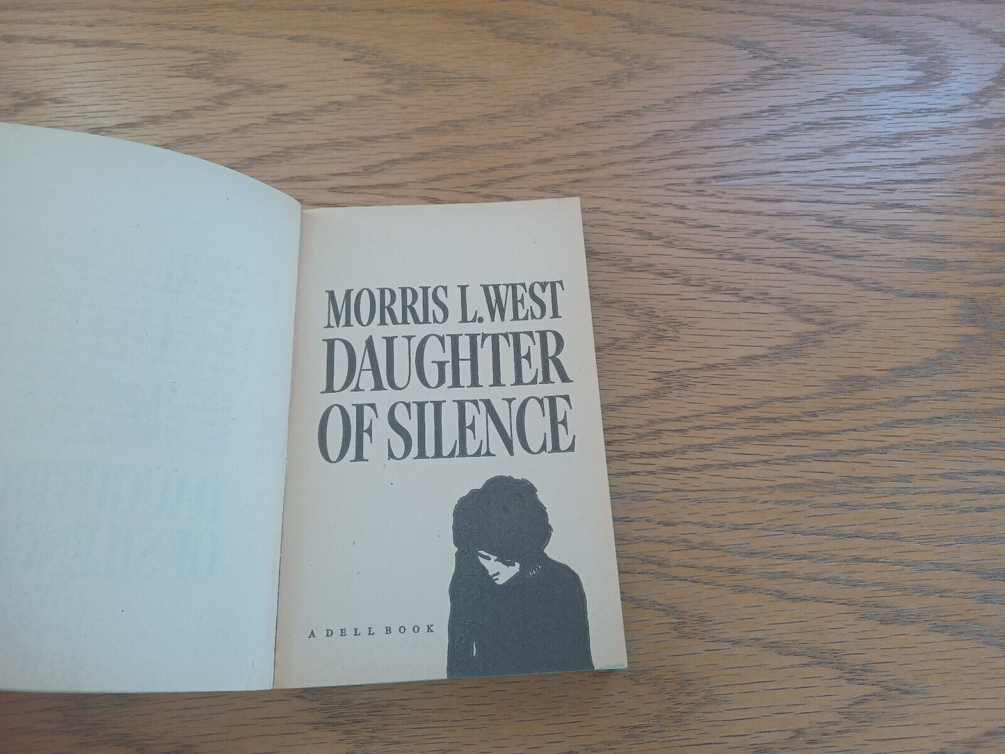 Daughter of Silence Morris L West 1963 Paperback Dell