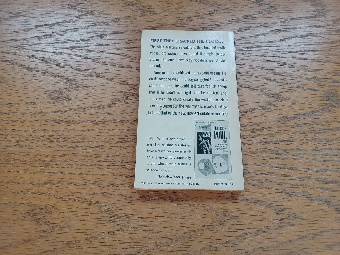 Slave Ship Frederik Pohl 1966 Paperback Ballantine Books
