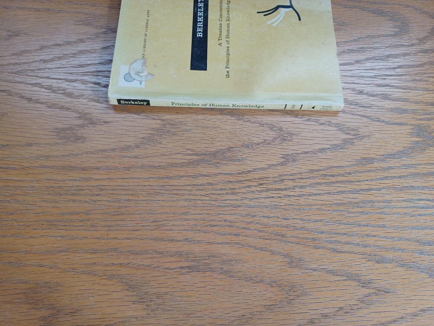 A Treatise Concerning the Principles of Human Knowledge George Berkeley 1957 Bob
