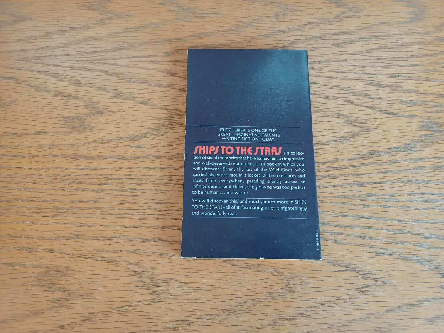 Ships to the Stars Fritz Leiber 1964 Ace Books Paperback