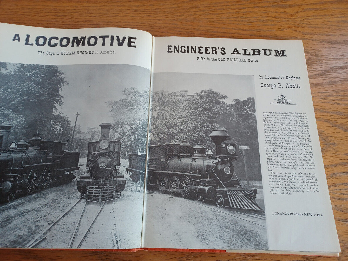 A Locomotive Engineer’s Album George B Abdill 1965 Bonanza Books