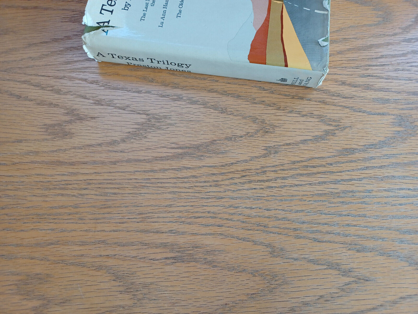 A Texas Trilogy Preston Jones 1976 Hardcover Hill and Wang