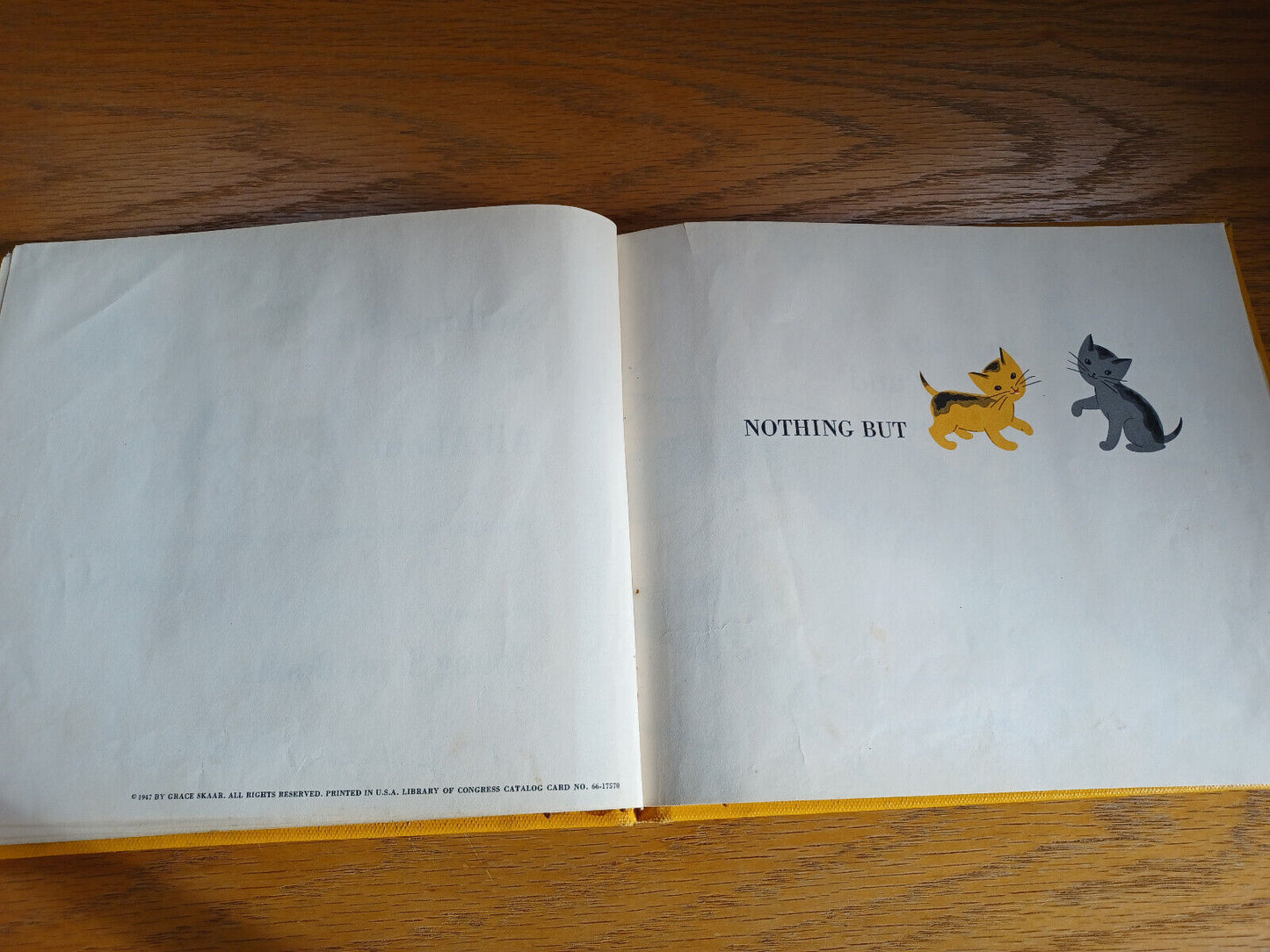 Nothing but and All About Grace Skaar 1947 Hardcover Young Scott Books