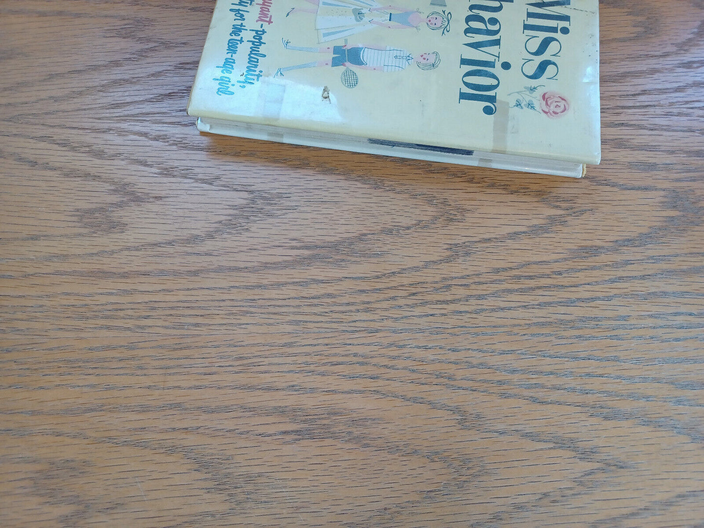 Miss Behavior Bernice Bryant 1960 Hardcover Dust Jacket Bobbs-Merrill