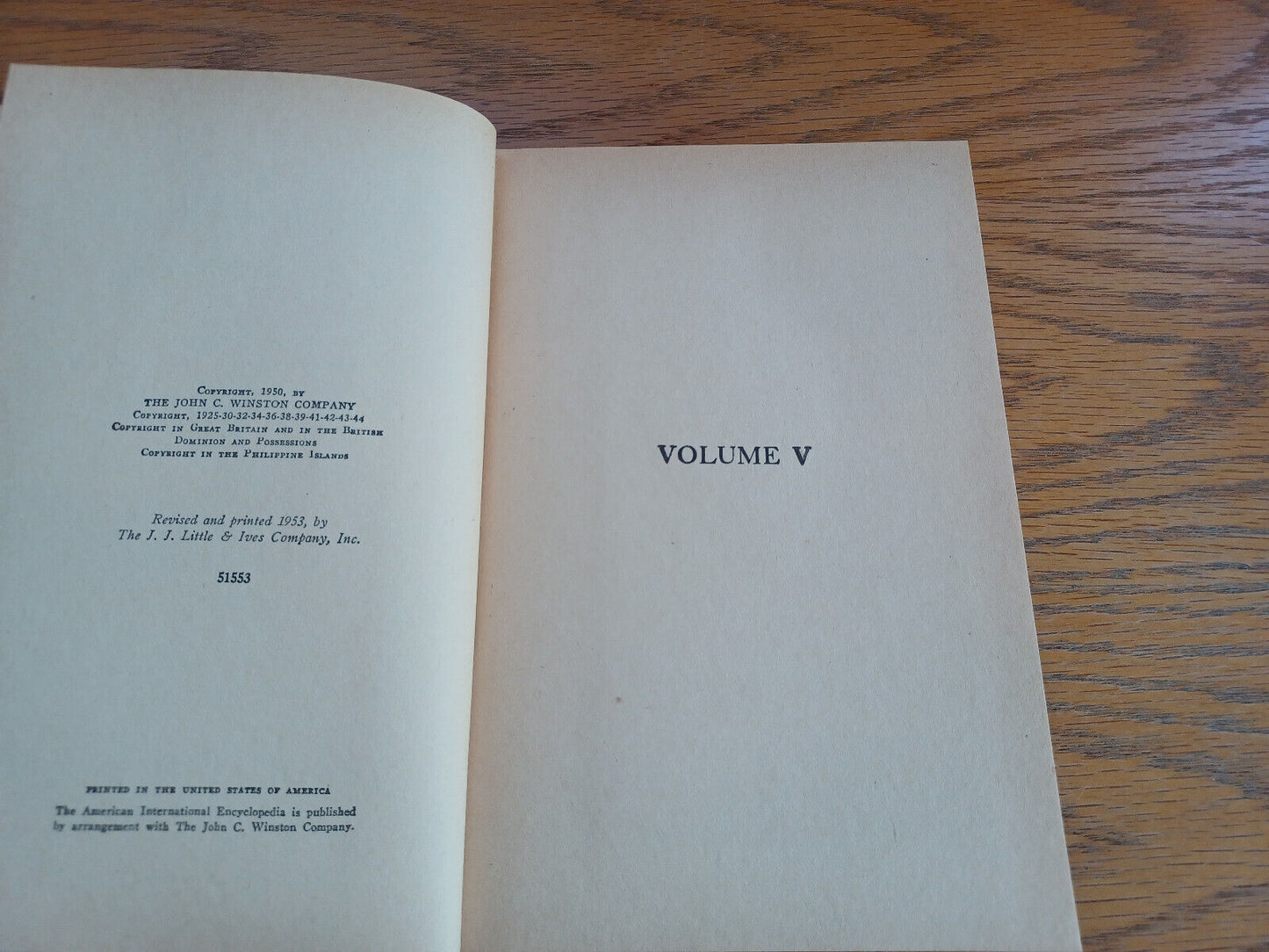 American International Encyclopedia 1953 William Dodge Lewis Hardcover J J Littl