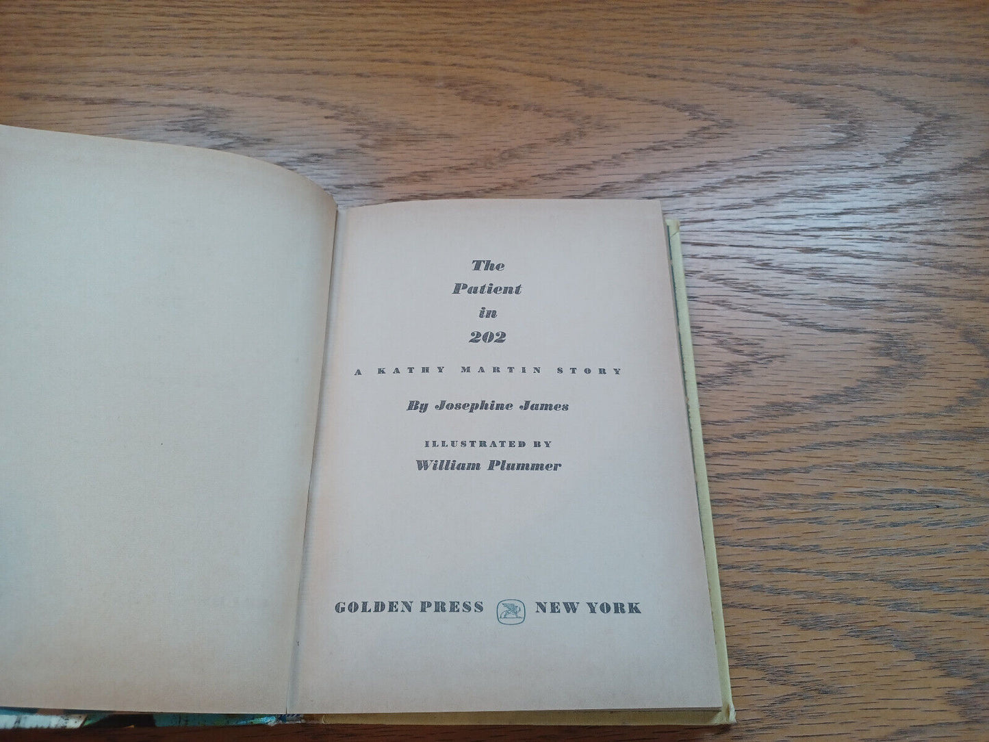The Patient In 202 By Josephine James 1961 Kathy Martin