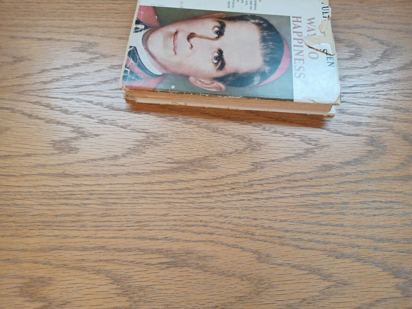 Way To Happiness By Reverend Fulton Sheen 1954 Dust Jacket
