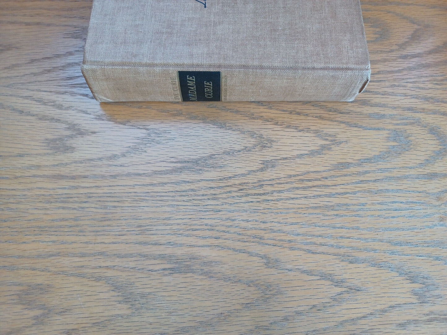 Madame Curie Biography by Eve Curie 1939 Hardcover Doubleday Doran