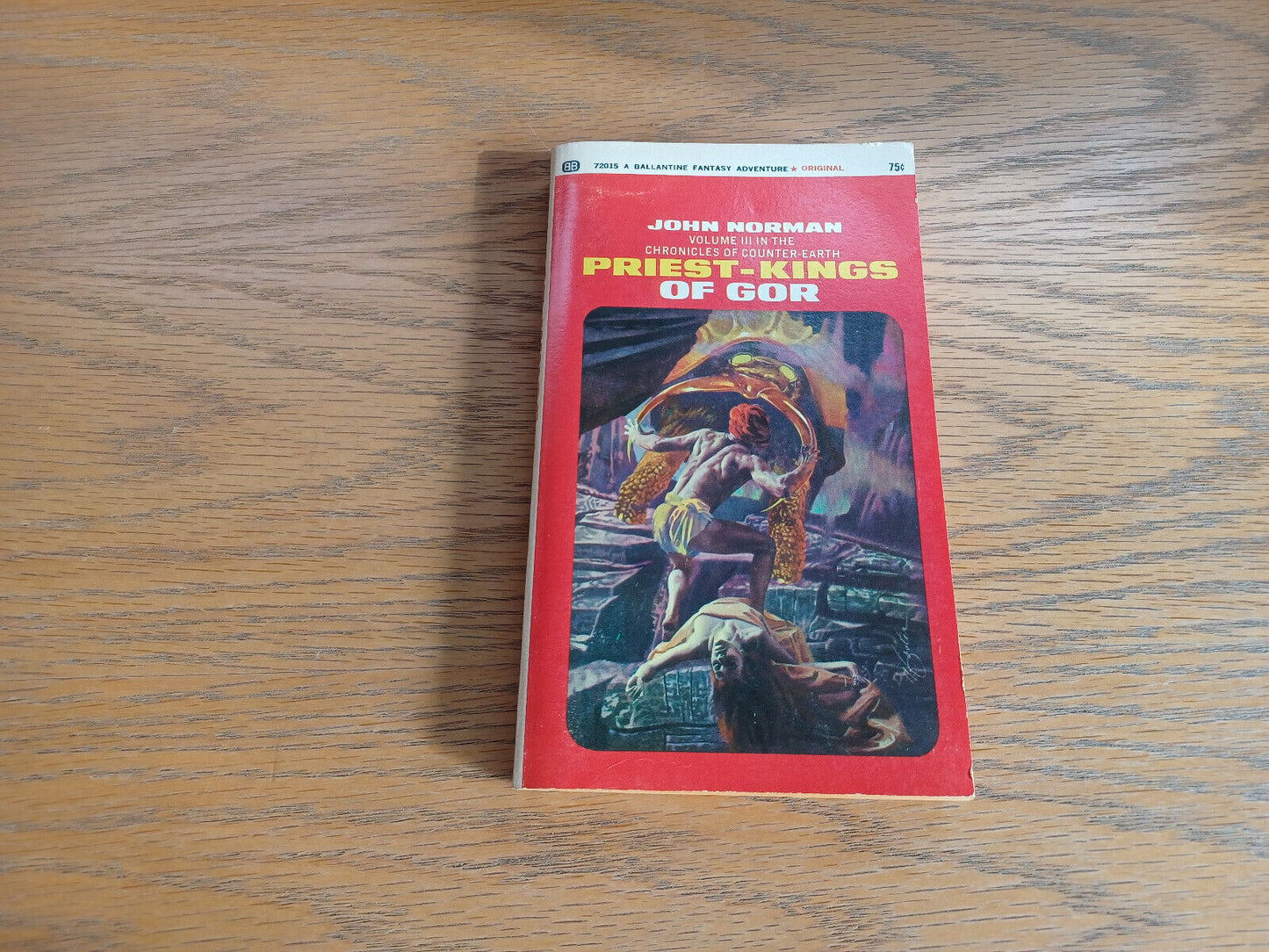 Priest-Kings of Gor John Norman 1968 1st Ed Paperback Ballantine Books