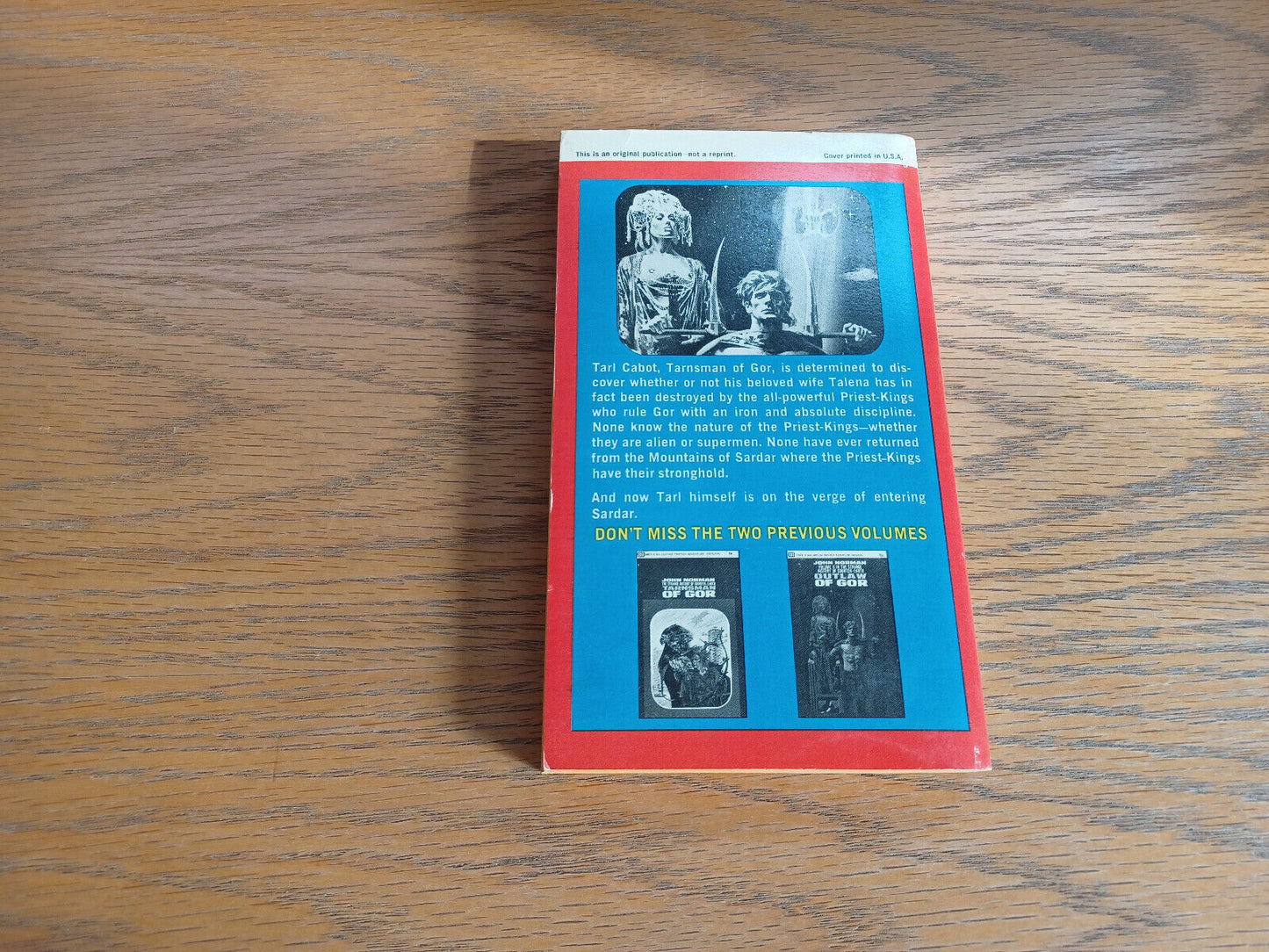 Priest-Kings of Gor John Norman 1968 1st Ed Paperback Ballantine Books