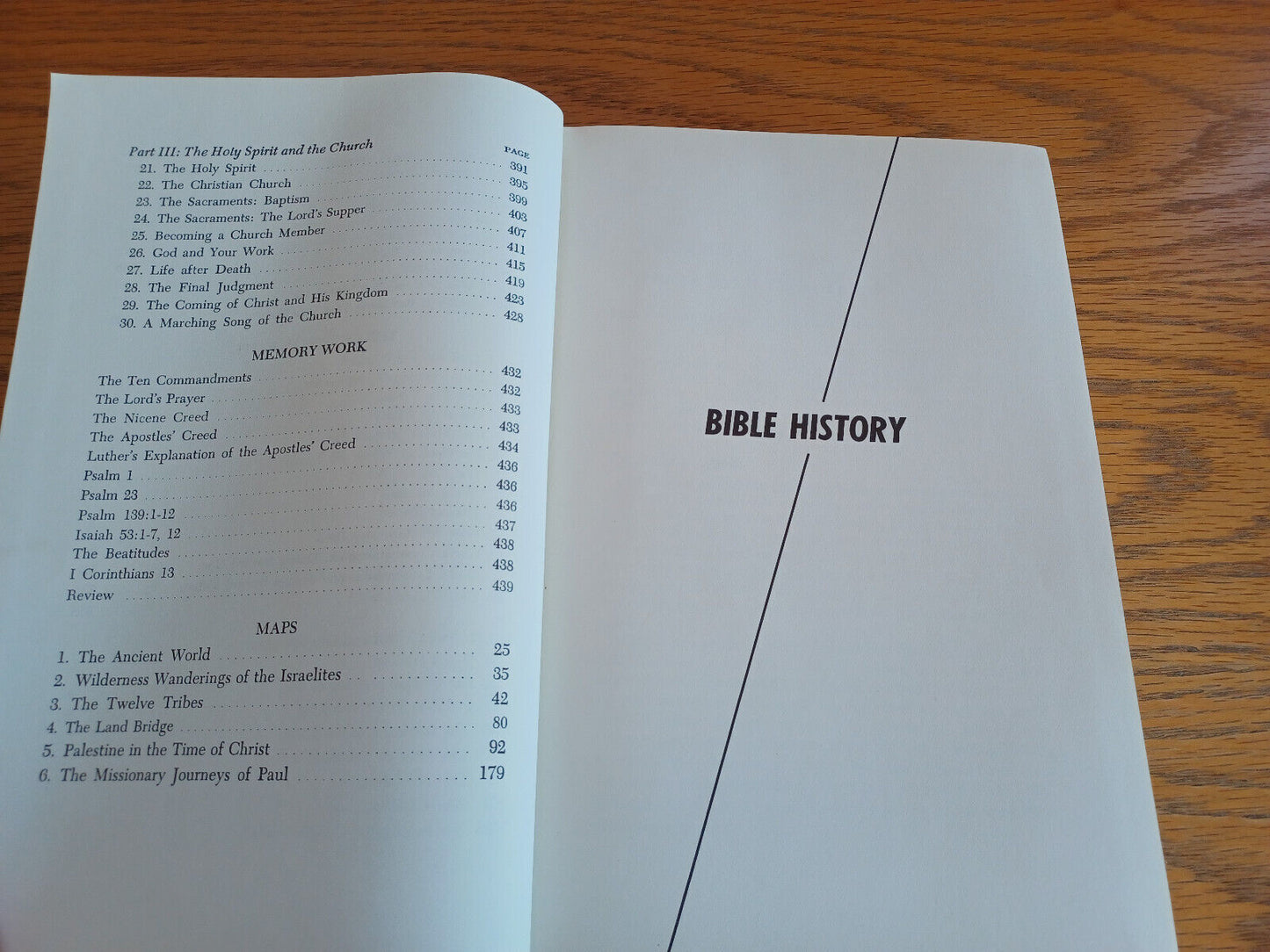 According to Thy Word 1954 Hardcover Covenant Press Clifford W Bjorklund