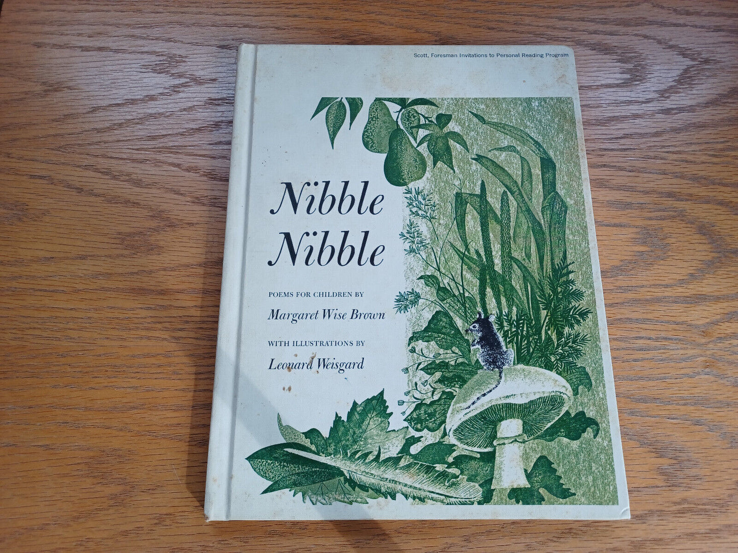 Nibble Nibble Margaret Wise Brown 1959 Hardcover Scott Foresman