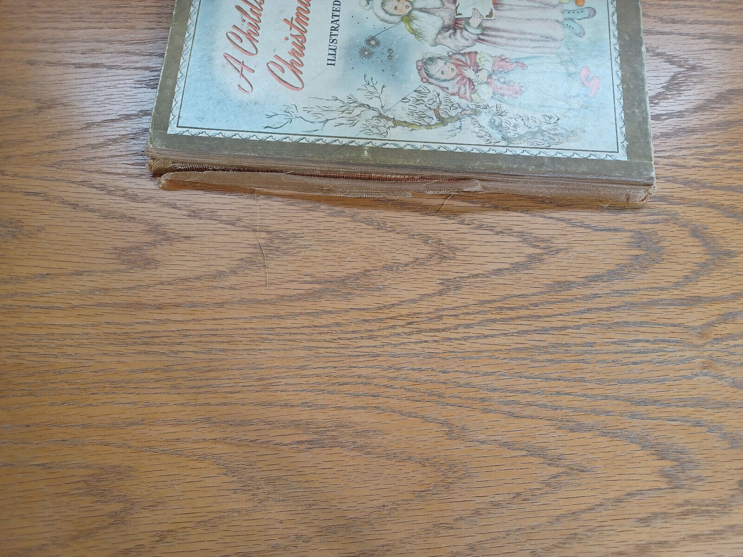 A Child’s Book of Christmas Carols Inez Bertail 1942 Hardcover Random House