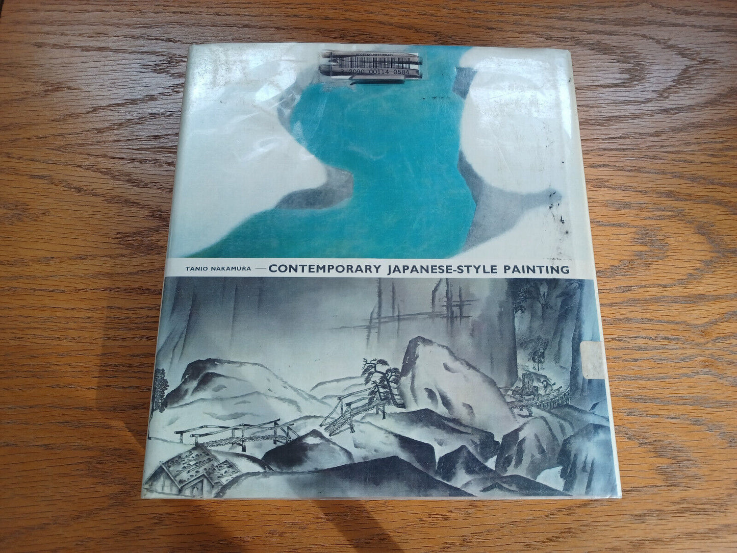 Contemporary Japanese Style Painting Tanio Nakamura 1969 Hardcover Dust Jacket T